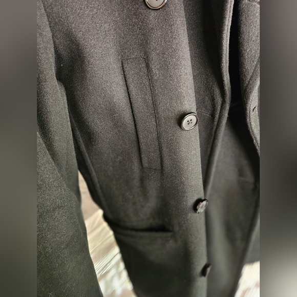 Classy Men's Warehouse Wool Peacoat - M - Picture 10 of 13